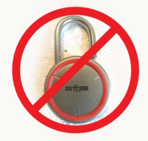 Dog Bone LockSmart Padlock