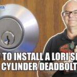 How To Install Lori Single Cylinder Deadbolt