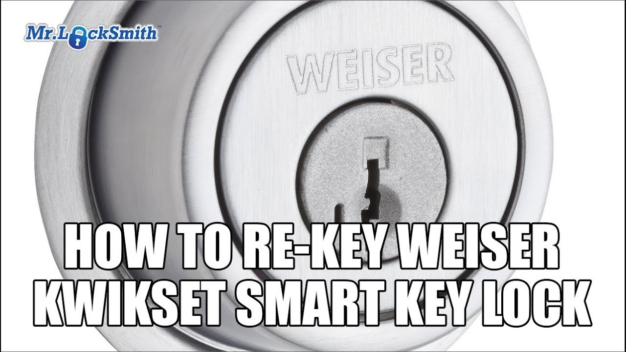How To Rekey Weiser Kwikset Smart Key Lock | Mr. Locksmith Langley