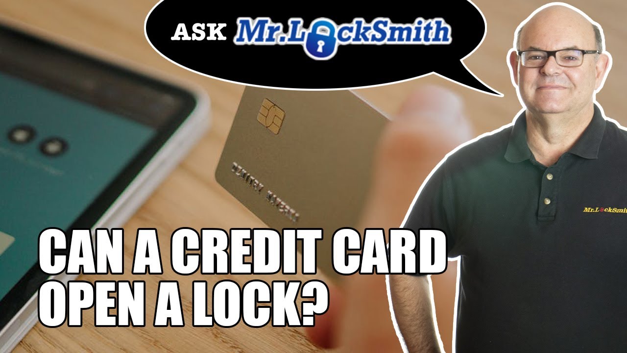credit card open lock Langley