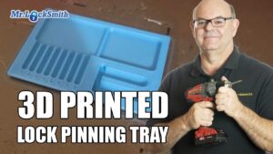3D Printed Lock Pinning Tray Langley
